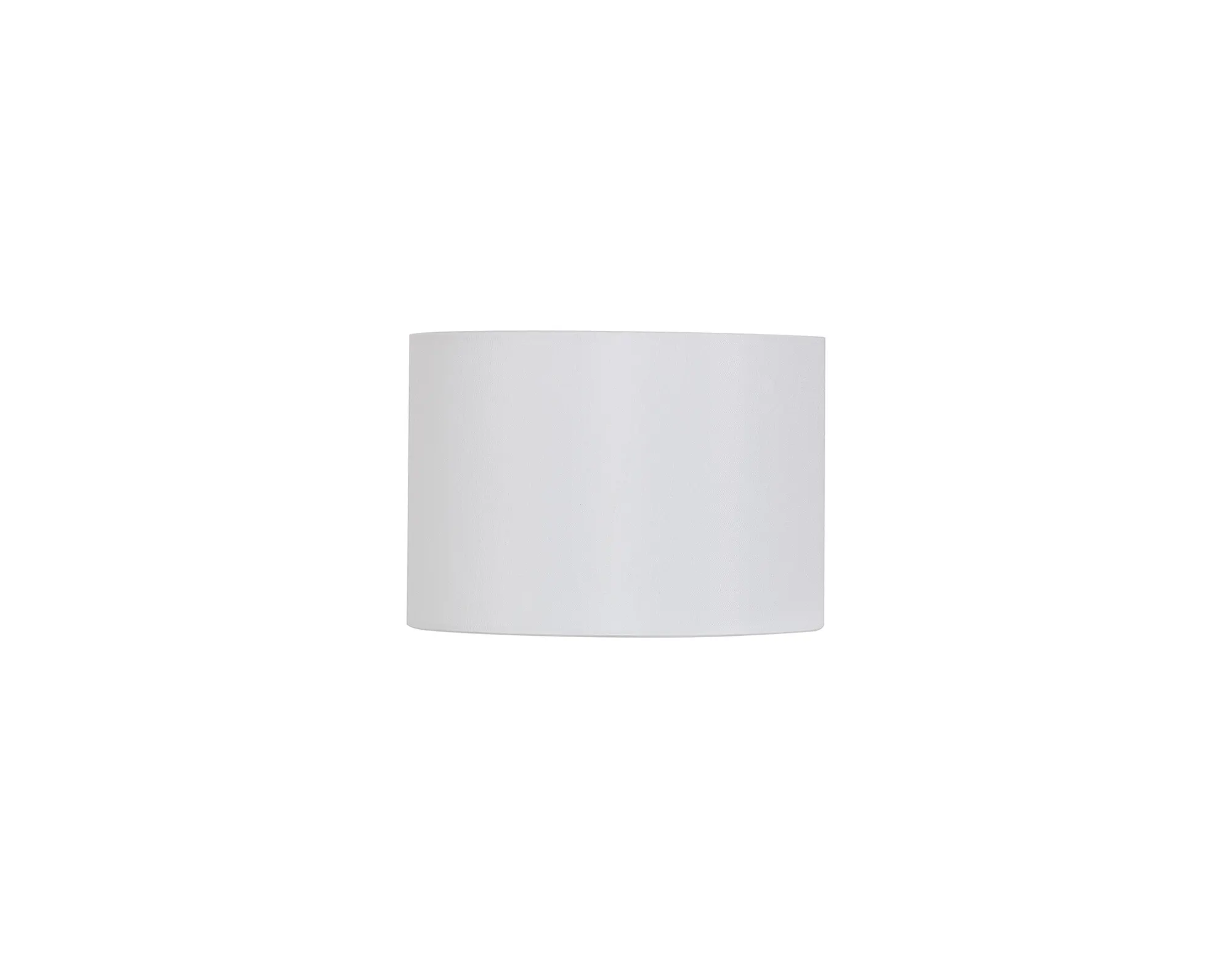 Serena 16cm Faux Silk Fabric Shade White D0868  Deco Serena